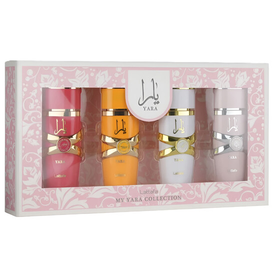 Ladies Yara Collection 4pcs EDP Gift Set