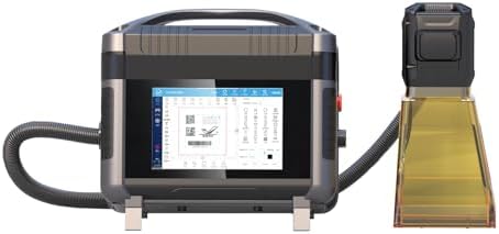 Laser Marking Machine 30W Portable Laser Engraving Machine Lens 100x100mm for Copper  Steel  Leather  Paper  Metal Without battery Class 1 Laser Output Power 0 39mW