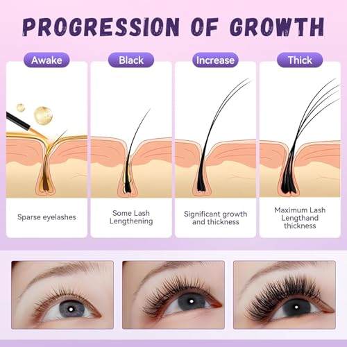 Lash Serum  Natural & Vegan Eyelash Growth Serum for Longer  Thicker  Fuller Lashes Nourishing & Conditioning Formula Safe for Sensitive Eyes   5ml