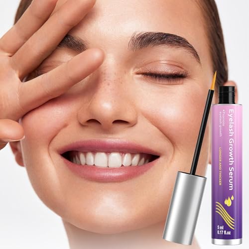 Lash Serum  Natural & Vegan Eyelash Growth Serum for Longer  Thicker  Fuller Lashes Nourishing & Conditioning Formula Safe for Sensitive Eyes   5ml