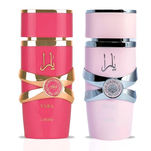 Lattafa 2 Piece Gift Set  Yara EDP 3 4 Fl Oz   Yara Candy EDP 3 4 Fl Oz 