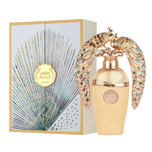 Lattafa Afeef for Unisex Eau de Parfum Spray  3 4 Ounce / 100 Ml