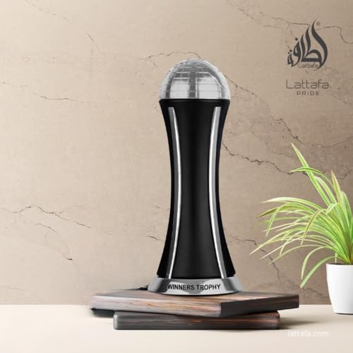 Lattafa Al Khas Winners Trophy Silver for Unisex Eau de Parfum Spray  3 4 Ounce