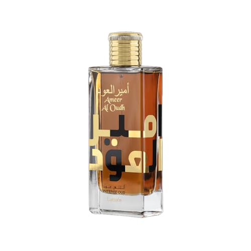 Lattafa Ameer Al Oud Intense Oud for Unisex Eau de Parfum Spray  3 4 Ounce