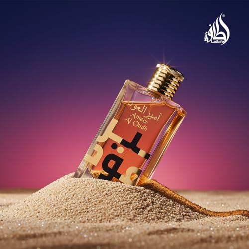 Lattafa Ameer Al Oud Intense Oud for Unisex Eau de Parfum Spray  3 4 Ounce