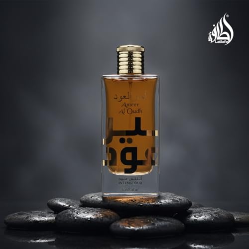 Lattafa Ameer Al Oud Intense Oud for Unisex Eau de Parfum Spray  3 4 Ounce