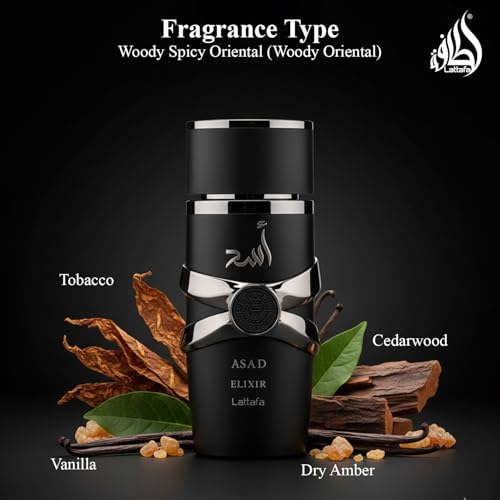 Lattafa Asad Elixir EDP 100ml Spray