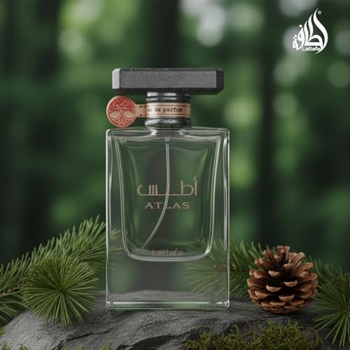Lattafa Atlas Eau de Parfum Spray for Unisex  1 85 Ounce