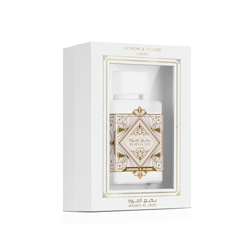 Lattafa Badee Al Oud Honor & Glory   Fruity  Vanilla  Warm Spicy  Woody   Eau de Parfum Long Lasting Fragrance for Unisex  3 40 Ounce / 100 ml