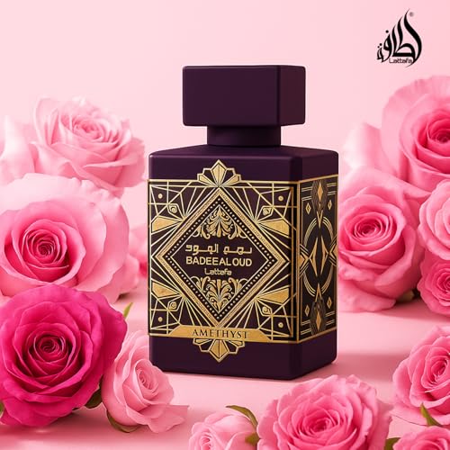 Lattafa Badee Al Oud Amethyst for Unisex Eau de Parfum Spray  3 4 Ounce / 100 Ml