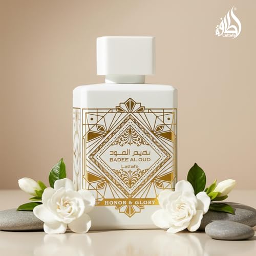 Lattafa Badee Al Oud Honor & Glory   Fruity  Vanilla  Warm Spicy  Woody   Eau de Parfum Long Lasting Fragrance for Unisex  3 40 Ounce / 100 ml   Unisex