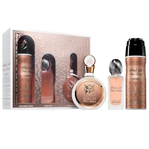 Lattafa Fakhar   Floral  Fruity Fresh  Sweet   Eau de Parfum Long Lasting Fragrance for Women  3 40 Ounce / 100 ml