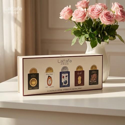 Lattafa Giftset Collection Eau De Parfum   Musk  Amber  Woody  Fruity   Long Lasting Perfume Fragrance