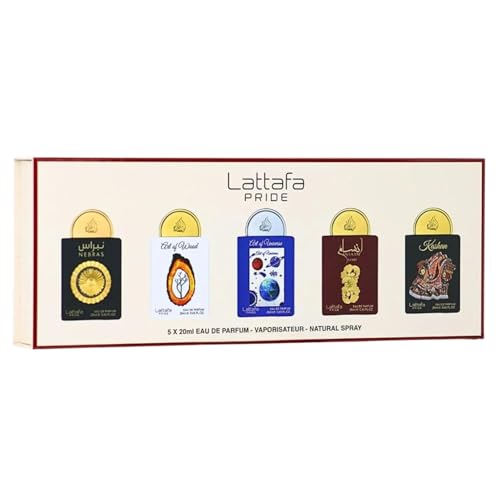 Lattafa Giftset Collection Eau De Parfum   Musk  Amber  Woody  Fruity   Long Lasting Perfume Fragrance