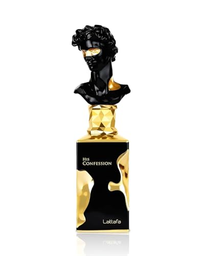Lattafa His Confession for Men Eau de Parfum Spray  3 4 Ounce / 100 Ml
