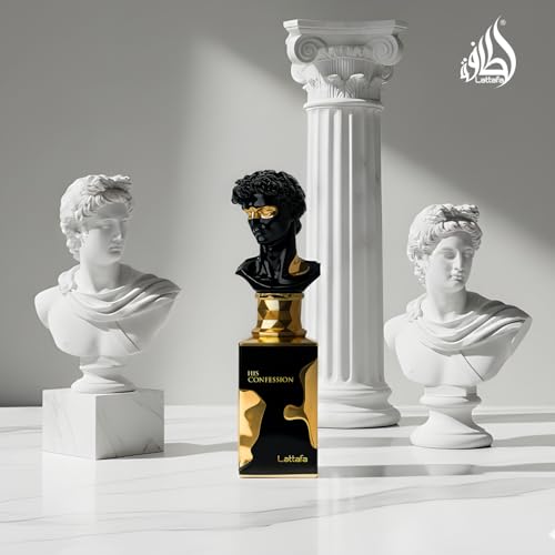 Lattafa His Confession for Men Eau de Parfum Spray  3 4 Ounce / 100 Ml