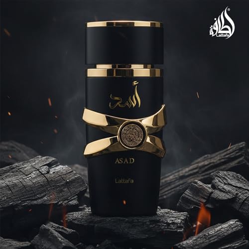 Lattafa Imported Long Lasting Luxury Perfume Spray Asad Premium Refreshing Oud and Musk Fragrances Eau De Parfum 100 ml Perfume for Unisex
