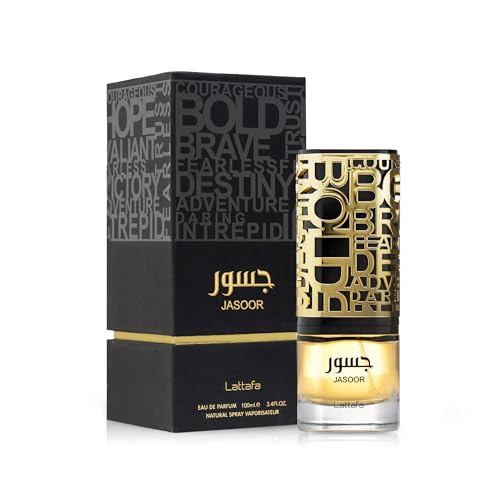 Lattafa Jasoor Eau De Parfum Spray for Men  3 4 Ounce