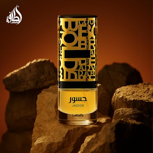 Lattafa Jasoor Eau De Parfum Spray for Men  3 4 Ounce