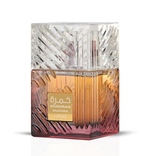 Lattafa Khamrah Dukhan for Unisex Eau de Parfum Spray  3 4 Ounce / 100 ml