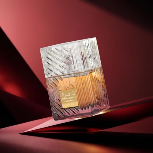 Lattafa Khamrah Dukhan for Unisex Eau de Parfum Spray  3 4 Ounce / 100 ml