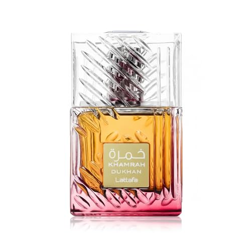 Lattafa Khamrah Dukhan for Unisex Eau de Parfum Spray  3 4 Ounce / 100 ml