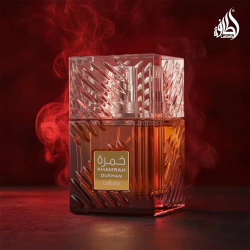 Lattafa Khamrah Dukhan for Unisex Eau de Parfum Spray  3 4 Ounce / 100 ml
