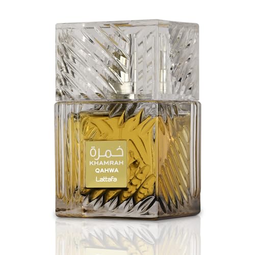 Lattafa Khamrah Qahwa   Vanilla  Warm Spicy  Cinnamon  Sweet   Eau de Parfum Long Lasting Fragrance for Unisex  3 40 Ounce / 100 ml