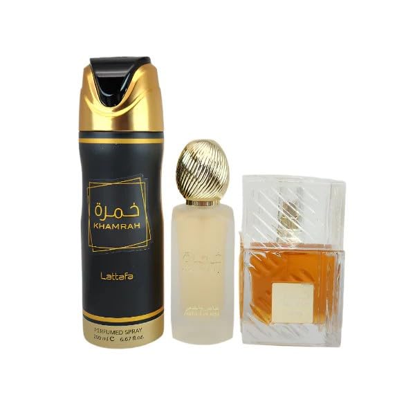 Lattafa Khamrah Qahwa   Vanilla  Warm Spicy  Cinnamon  Sweet   Eau de Parfum Long Lasting Fragrance for Unisex  3 40 Ounce / 100 ml