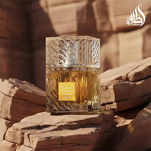 Lattafa Khamrah Qahwa   Vanilla  Warm Spicy  Cinnamon  Sweet   Eau de Parfum Long Lasting Fragrance for Unisex  3 40 Ounce / 100 ml