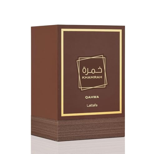 Lattafa Khamrah Qahwa   Vanilla  Warm Spicy  Cinnamon  Sweet   Eau de Parfum Long Lasting Fragrance for Unisex  3 40 Ounce / 100 ml