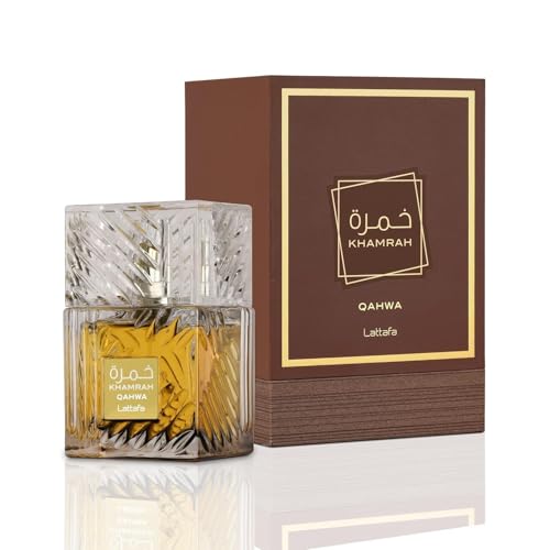 Lattafa Khamrah Qahwa   Vanilla  Warm Spicy  Cinnamon  Sweet   Eau de Parfum Long Lasting Fragrance for Unisex  3 40 Ounce / 100 ml