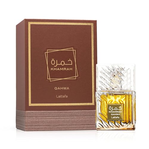 Lattafa Khamrah & Khamrah Qahwa Eau De Parfum Unisex 3 4 Fl Oz   Long Lasting Arabic Perfume for Men & Women   Luxury Fragrance Gift Set   Spicy  Sweet & Woody Scent