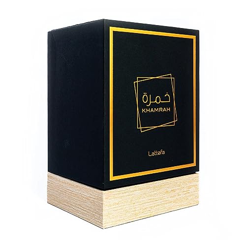 Lattafa Khamrah   Vanilla  Warm Spicy  Amber  Cinnamon   Eau de Parfum Long Lasting Fragrance for Unisex  3 40 Ounce / 100 ml