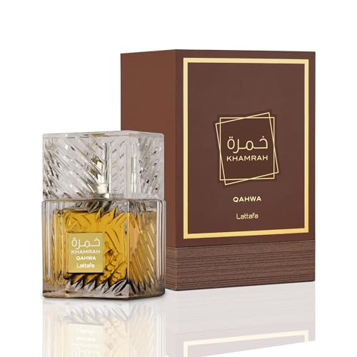 Lattafa Khamrah   Vanilla  Warm Spicy  Amber  Cinnamon   Eau de Parfum Long Lasting Fragrance for Unisex  3 40 Ounce / 100 ml