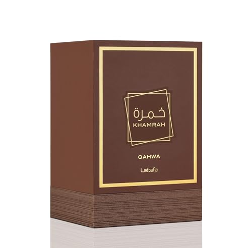 Lattafa Khamrah   Vanilla  Warm Spicy  Amber  Cinnamon   Eau de Parfum Long Lasting Fragrance for Unisex  3 40 Ounce / 100 ml
