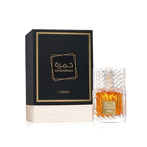Lattafa Khamrah   Vanilla  Warm Spicy  Amber  Cinnamon   Eau de Parfum Long Lasting Fragrance for Unisex  3 40 Ounce / 100 ml