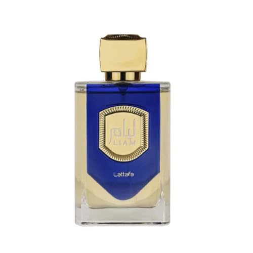 Lattafa Liam Blue Shine Eau De Parfum Men 100ML  3 40 OZ    Arabian Perfume For Men With Long Lasting Perfume  Captivating Blend Of Notes For Elegance And Confidence