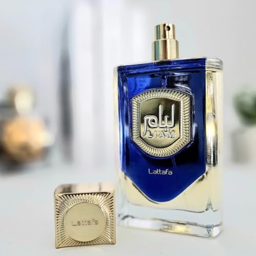 Lattafa Liam Blue Shine Eau De Parfum Men 100ML  3 40 OZ    Arabian Perfume For Men With Long Lasting Perfume  Captivating Blend Of Notes For Elegance And Confidence