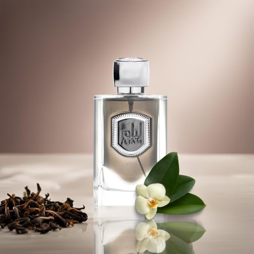 Lattafa Liam Grey Eau de Parfum Spray for Unisex  3 4 Ounce