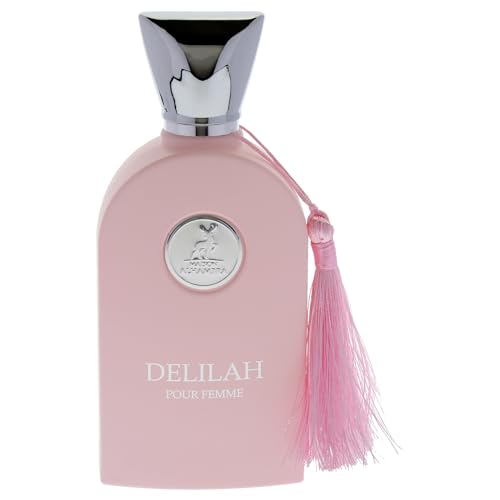 Lattafa Maison Alhambra Delilah Pour Femme Eau de Parfum Spray for Women  3 4 Ounce / 100 Ml