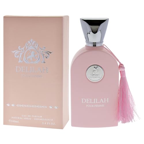 Lattafa Maison Alhambra Delilah Pour Femme Eau de Parfum Spray for Women  3 4 Ounce / 100 Ml