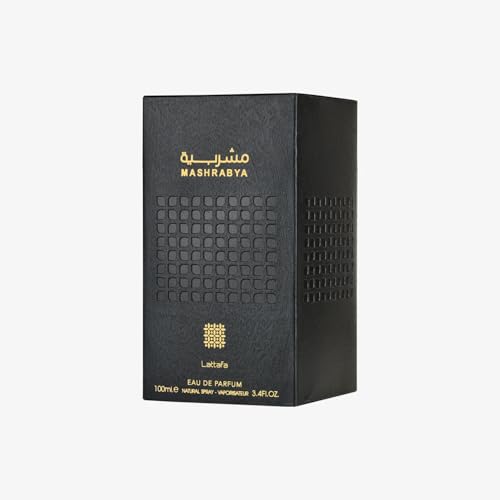 Lattafa Mashrabya for Unisex Eau de Parfum Spray  3 4 Ounce / 100 ml