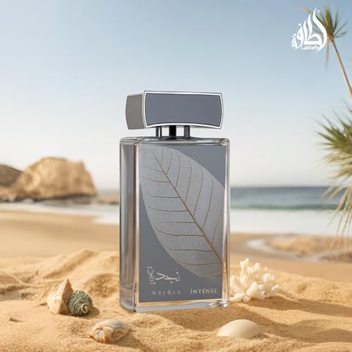 Lattafa Najdia Intense   Fresh  Marine  Woody   Eau de Parfum Spray Long Lasting Fragrance for Men  3 4 Ounce / 100 ml