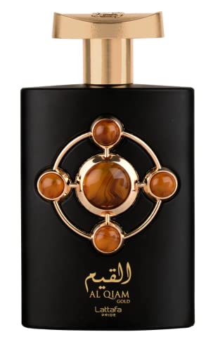 Lattafa Perfumes Al Qiam Gold for Unisex Eau de Parfum Spray  3 4 Ounce