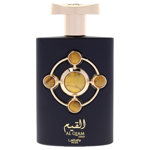 Lattafa Perfumes Al Qiam Gold for Unisex Eau de Parfum Spray  3 4 Ounce