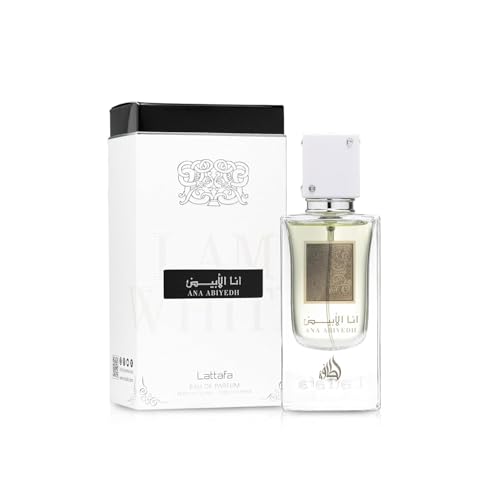 Lattafa Perfumes Ana Abiyedh for Unisex Eau de Parfum Spray  2 0 Ounce