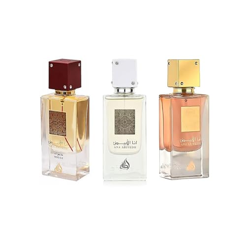 Lattafa Perfumes Ana Abiyedh for Unisex Eau de Parfum Spray  2 0 Ounce