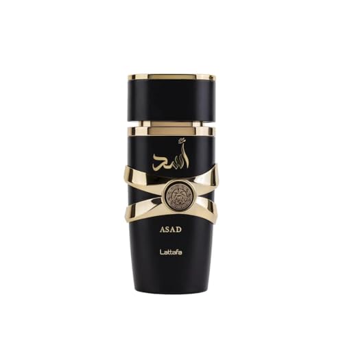 Lattafa Perfumes Asad for Unisex Eau de Parfum Spray  3 4 Ounce