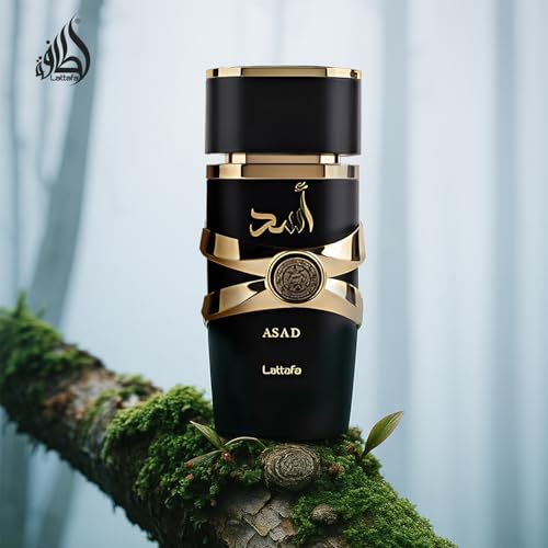 Lattafa Perfumes Asad for Unisex Eau de Parfum Spray  3 4 Ounce